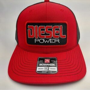 Red Diesel Power Trucker Hat